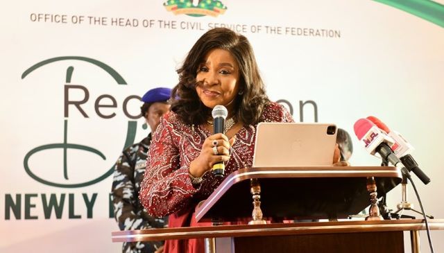 Mrs Didi Walson-Jack Head of the Civil Service