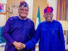 Renewed Hope Agenda Fast Transforming Nigeria, Obasa Hails Tinubu@74 Rt Hon Mudashiru Obasa, left, with President Bola Tinubu...