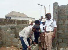 Oyo Govt. Intensifies Fight Against Open Defecation .. flags-off Construction of Public Toilet at Ojoo Market