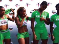 Nigeria Sets African Record In Mixed Relay