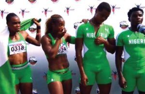 Nigeria Sets African Record In Mixed Relay