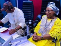 Discipline, Party Supremacy Needed Before Oyo ACP Can Succeed- Former Lawmaker, Okemakinde Hon (Chief) Mrs Ramota Funmilayo Okemakinde, right, with Ambassador Olayinka Agboola during the live Radio Show on SplashFM Ibadan...