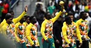 Senegal Parade AFCON Trophy In Paris Despite Title Reversal