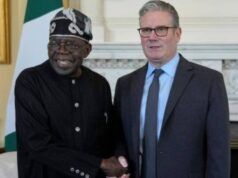Tinubu To Nigerians: Our Country Is Now Out Of Economic Uncertainty ...Tinubu, left, with Starmer...in London...