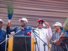 Re-Election Bid: APC Governors, Others Storm Ekiti, Rally Support For Oyebanji Governor Biodun Oyebanji and others in Ado Ekiti on Monday...