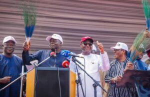 Re-Election Bid: APC Governors, Others Storm Ekiti, Rally Support For Oyebanji Governor Biodun Oyebanji and others in Ado Ekiti on Monday...