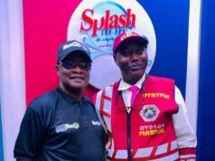 OYRTMA Special Marshals Are Volunteers Driven By Service, Not Salary, Fagbamila Says Mr Dipo Fagbamila, State Coordinator of the Oyo State Road Traffic Management Authority (OYRTMA) Special Marshals, right, with Ambassador Olayinka Agboola...after the live Radio Show on Splash 105.5fm...