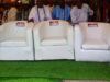 Coronation Of Ibadan Obas In Absentia: Niyi Akintola, Constitutional Lawyer Embrace Opposing Legal Stands ...the empty seat of the three Ibadan Obas that were absent at their coronation on Friday...