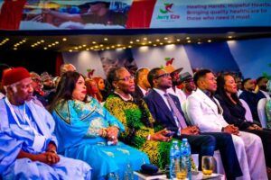 Pastor Jerry Eze at the event with others