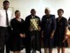 Photos: Former Oyo CJ, Muntar Abimbola Makes History At Lead City University’s Law Students’ Week L-R: President, LSA, Akeju Ayoola , Dr Matilda Chukwuemeka, former CJ of Oyo State, Justice Muntar Abimbola, Professor Olanike Adelakun , Professor Oluyemisi Abimbola…after the session on Tuesday…