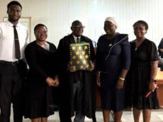 Photos: Former Oyo CJ, Muntar Abimbola Makes History At Lead City University’s Law Students’ Week L-R: President, LSA, Akeju Ayoola , Dr Matilda Chukwuemeka, former CJ of Oyo State, Justice Muntar Abimbola, Professor Olanike Adelakun , Professor Oluyemisi Abimbola…after the session on Tuesday…