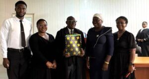 Photos: Former Oyo CJ, Muntar Abimbola Makes History At Lead City University’s Law Students’ Week L-R: President, LSA, Akeju Ayoola , Dr Matilda Chukwuemeka, former CJ of Oyo State, Justice Muntar Abimbola, Professor Olanike Adelakun , Professor Oluyemisi Abimbola…after the session on Tuesday…