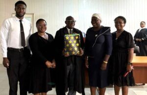 Photos: Former Oyo CJ, Muntar Abimbola Makes History At Lead City University’s Law Students’ Week L-R: President, LSA, Akeju Ayoola , Dr Matilda Chukwuemeka, former CJ of Oyo State, Justice Muntar Abimbola, Professor Olanike Adelakun , Professor Oluyemisi Abimbola…after the session on Tuesday…