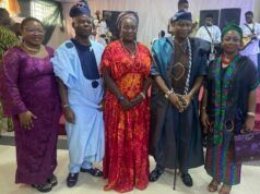 Ibadan Chief To Lead City Varsity’s Law Students: Cultural Identity Is Key To Global Relevance L-R: Dr Matilda Chukuwemeka, Mr Tesleem Kolapo, Professor Olanike Adelakun, Mogaji Nurudeen Akinade and Professor Oluyemisi Abimbola...at the Cultural event...