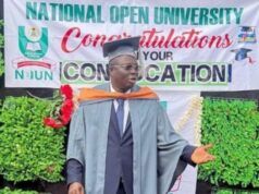 Actor Amusan ’Mr Latin’ Bags BSc Degree From NOUN