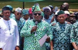 Donation Of School Building: Lagos Speaker, Obasa Commends Hon. Kehinde Joseph Rt. Hon. (Dr.) Mudashiru Obasa, middle, with others at the event...