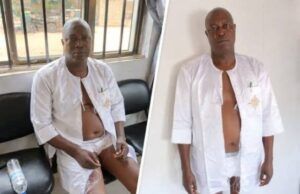 How Ondo LG Boss Was Beaten, Stripped By Suspected Thugs ...chairman of Owo Local Government Area of Ondo State, Mr Tope Omolayo...beaten...