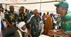 Makinde: Religion’ll Never Be Allowed To Divide Us In Oyo State Engineer ‘Seyi Makinde, the governor of Oyo State, right, with Islamic Clerics on Wednesday...