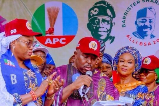 Official Declaration: Sharafadeen Alli Promises To Run Inclusive Administration When Voted In As Oyo Governor Senator Sharafadeen Alli...making his declaration in Ibadan on Friday...