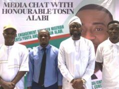 Promotion Of Youth Agenda Will Always Be My Priority – Tosin Alabi, PDP Rep Aspirant In Oyo State Hon Tosin Alabi and others at the event...