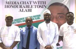 Promotion Of Youth Agenda Will Always Be My Priority – Tosin Alabi, PDP Rep Aspirant In Oyo State Hon Tosin Alabi and others at the event...