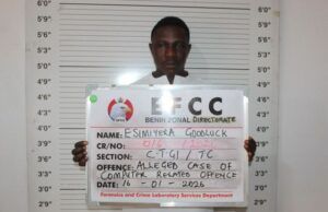 EFCC Secures Jail Term For Man For Recruiting Boys Into ‘Yahoo School’ Goodluck Ejimiyare...sentenced...