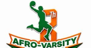 8th Afro-Varsity 3×3 Basketball Championship Dunk Off In Ibadan Logo for Afro-Varsity 3x3 Basketball Challenge 2026 at the University of Ibadan, featuring a green silhouette of a basketball player jumping with a ball and bold orange-green typography reading 'AFRO-VARSITY 3x3 BASKETBALL CHALLENGE UNIVERSITY OF IBADAN 2026'
