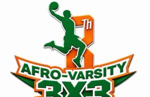 8th Afro-Varsity 3×3 Basketball Championship Dunk Off In Ibadan Logo for Afro-Varsity 3x3 Basketball Challenge 2026 at the University of Ibadan, featuring a green silhouette of a basketball player jumping with a ball and bold orange-green typography reading 'AFRO-VARSITY 3x3 BASKETBALL CHALLENGE UNIVERSITY OF IBADAN 2026'