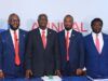 High Hopes As Abbey Mortgage Bank Plc Holds 34th Annual General Meeting L-R: Independent Non- Executive Director, Abbey Mortgage Bank Plc, Mrs. Christabel Onyejekwe; Assistant Company Secretary, Martins Bakare; Chairman, High Chief Samuel Oni; Managing Director/CEO, Mobolaji Adewumi; Executive Director, Oladipupo Adeoye; Executive Director, John Okonkwo during the 34th Annual General Meeting of Abbey Mortgage Bank Plc in Lagos on Monday...
