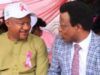 Birthday: Barr Akeem Agbaje Congratulates Hon Aderemi Oseni Barr. Akeem Agbaje, left, with Hon Remi Oseni...