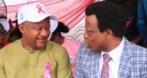 Birthday: Barr Akeem Agbaje Congratulates Hon Aderemi Oseni Barr. Akeem Agbaje, left, with Hon Remi Oseni...