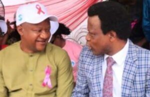Birthday: Barr Akeem Agbaje Congratulates Hon Aderemi Oseni Barr. Akeem Agbaje, left, with Hon Remi Oseni...
