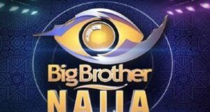 BBNaija Season 11 Auditions To Begin May 22 Big Brother Naija logo with a gold eye motif against a blue patterned background, bold gold text reading 'Big Brother Naija'.