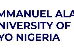 Emmanuel Alayande University Of Education Achieves Full Accreditation For 49 Courses Logo of Emmanuel Alayande University of Education, Oyo, Nigeria, featuring an open book over a shield with green and gold elements and the motto 'Knowledge, Truth and Service'