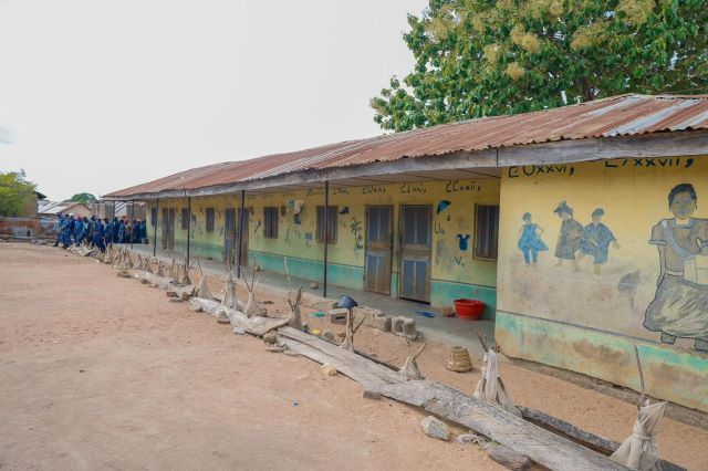IGP school visited ...one of the affected schools in Oriire LGA of Oyo State...
