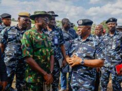 Invasion Of Oyo Schools: IGP Visits Affected Communities, Makes Promises IGP Olatunji Disu, with others at the affected community...