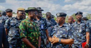 Invasion Of Oyo Schools: IGP Visits Affected Communities, Makes Promises IGP Olatunji Disu, with others at the affected community...