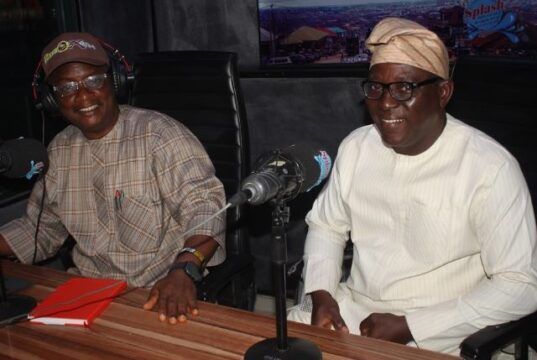 Weakened Opposition In Nigeria: Tinubu Not To Blame At All – Oyo ADP Guber Aspirant, Kunle Olatunji Ambassador Kunle Olatunji, right, with Olayinka Agboola during the live Radio Show...