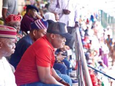 Lagos Guber Primary: Obasa Warns Dissidents As Agege Affirms Hamzat As APC’s Candidate Rt. Hon. Mudashiru Obasa, in red, with others...