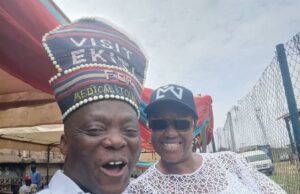 Haa! Alao-Akala’s Wife Cursed A Journalist At Senator Buhari’s Super Mega Empowerment Event In Ogbomoso