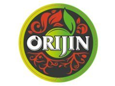 Orijin Expands Consumer Reach With Introduction Of New Portable RTD Format Circular logo with lime-green outer ring and center, red ornamental vines on a black background, and the white stylized word 'ORIIN' across the middle.