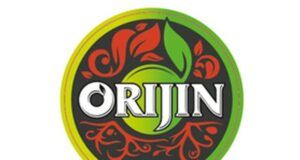 Orijin Expands Consumer Reach With Introduction Of New Portable RTD Format Circular logo with lime-green outer ring and center, red ornamental vines on a black background, and the white stylized word 'ORIIN' across the middle.