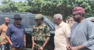 School Attack: Makinde’s Govt Still On Top Of Situations, Oyo Deputy Gov Tells Oriire People During Visit Barr. Bayo Lawal and others during the visit...
