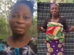 Terrorists’ ‘Test Transmission’ In Southwest Split image of two women outdoors: left is a close-up of a woman speaking, right shows a woman wearing a colorful wrapped cloth dress and patterned skirt in front of a plaid backdrop.