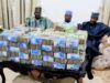 Reactions As Borno Senator Openly Displays ₦135.6m Meant For Distribution To APC Executives For Sallah Celebration Senator Kaka Shehu Lawan and others with their cash...