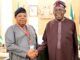 Nomination As Power Minister: Barr Akeem Agbaje Congratulates Chief Joseph Tegbe Chief Joseph Tegbe, left, with President Bola Tinubu...