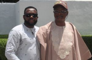  Ambassador Olayinka Agboola right with his producer Desmond Adegboyega Popoola
