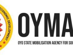 Orire School Kidnap: OYMASED Urges Public To Stay Vigilant, Report Any Suspicious Movement Logo of Oyo State Mobilisation Agency for Socio-Economic Development (OYOMASED), with a circular emblem and bold 'OYOMASED' text.