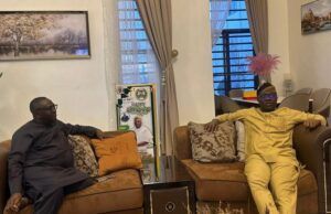 Abduction Of Sister: Makinde Gives Assurances As He Visits Adebayo Adelabu Engineer Seyi Makinde, right, with Chief Adebayo Adelabu...on Friday...