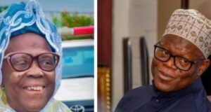 Demise Of Mom: Akeem Agbaje Sends Condolence Message To APC’s Scribe, Ajibola Basiru Ajibola Basiru, with late mom, Alhaja Sidikat Abake Basiru